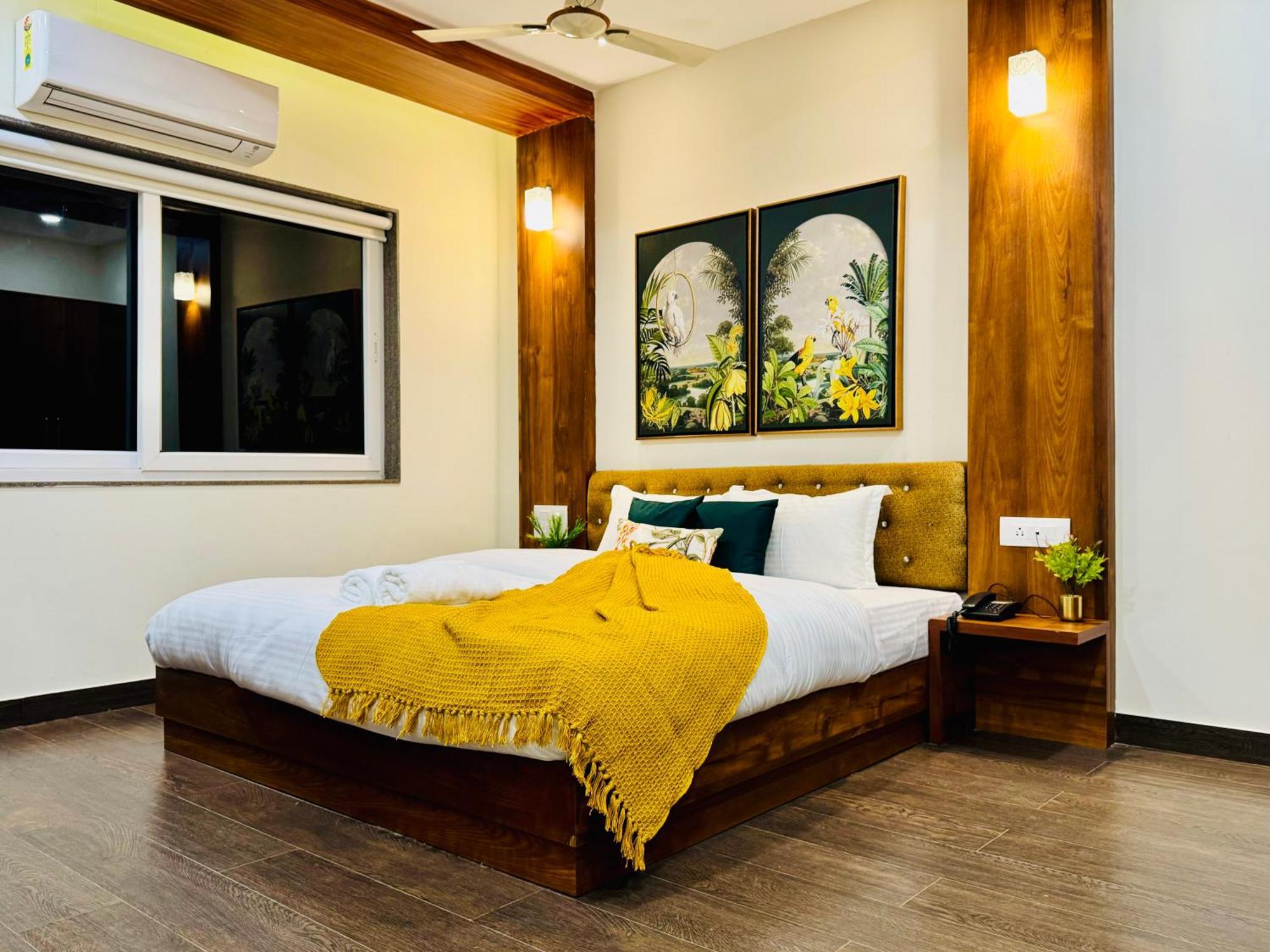 Bluo Amani Vagator - Boutique Hotel Goa Anjuna Rum bild