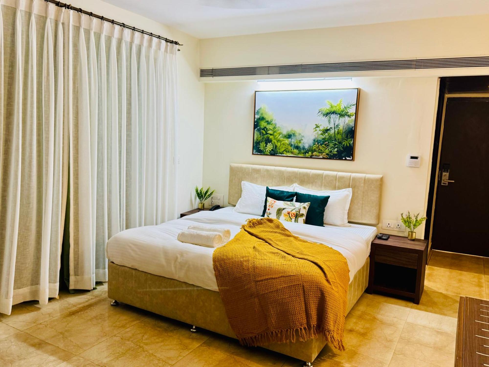 Bluo Amani Vagator - Boutique Hotel Goa Anjuna Rum bild