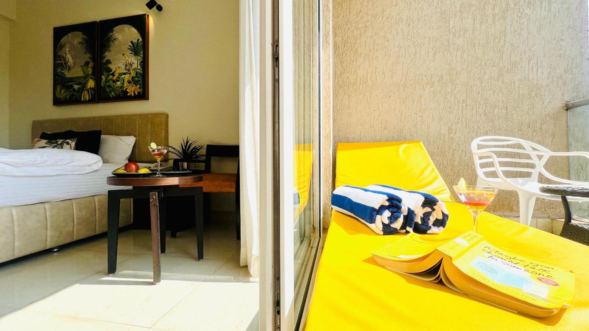 Bluo Amani Vagator - Boutique Hotel Goa Anjuna Exteriör bild